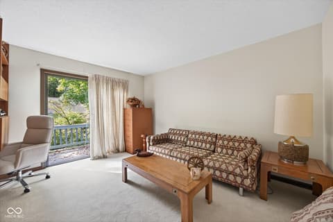Living room at 8002 N Lakeview Drive, Unionville, IN