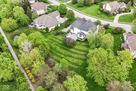 Aerial view at 12496 Pembrooke Circle, Carmel, IN