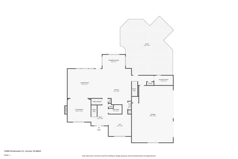 Floor Plan — 12496 Pembrooke Circle, Carmel, IN