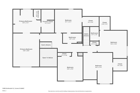 Floor Plan — 12496 Pembrooke Circle, Carmel, IN