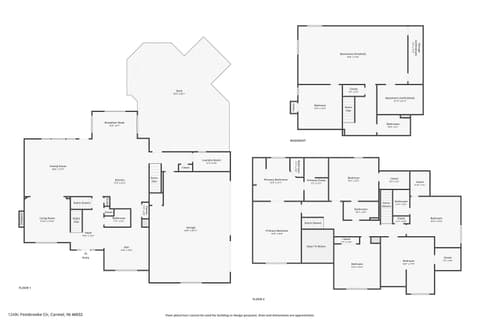 Floor Plan — 12496 Pembrooke Circle, Carmel, IN