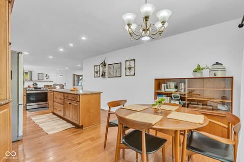 Dining room at 6784 E County Road 100 S, Avon, IN