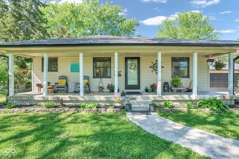 Front exterior at 6784 E County Road 100 S, Avon, IN