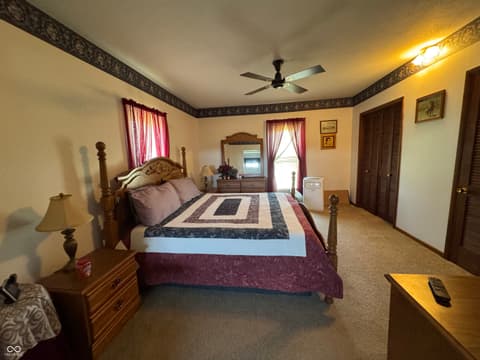 Bedroom at 2335 N Main Street, Rushville, IN