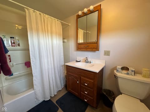 Bathroom at 2335 N Main Street, Rushville, IN