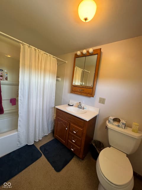 Bathroom at 2335 N Main Street, Rushville, IN