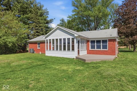 Backyard at 5642 Wallingwood Drive, Indianapolis, IN
