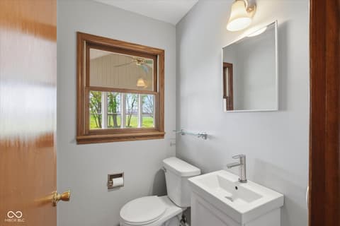 Bathroom at 5642 Wallingwood Drive, Indianapolis, IN