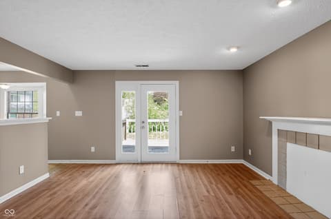 Living room at 8809 Country Lane Court, Indianapolis, IN