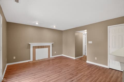 Living room at 8809 Country Lane Court, Indianapolis, IN