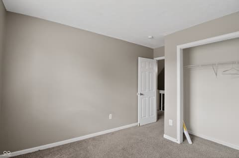 Bedroom at 8809 Country Lane Court, Indianapolis, IN