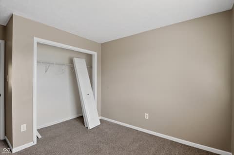 Bedroom at 8809 Country Lane Court, Indianapolis, IN