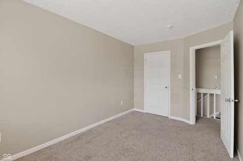 Bedroom at 8809 Country Lane Court, Indianapolis, IN
