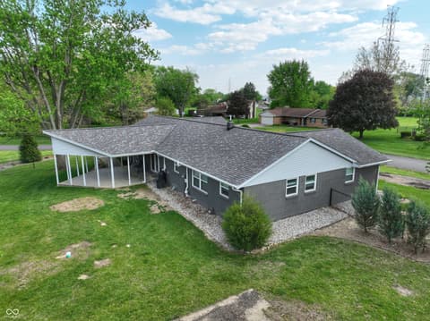 Aerial view at 25 Imperial Place, Lafayette, IN