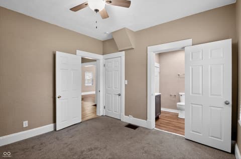 Bedroom at 366 S Grand Avenue, Indianapolis, IN