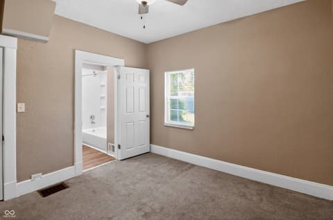 Bedroom at 366 S Grand Avenue, Indianapolis, IN