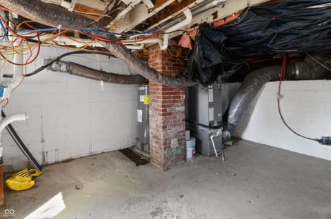 Basement at 366 S Grand Avenue, Indianapolis, IN