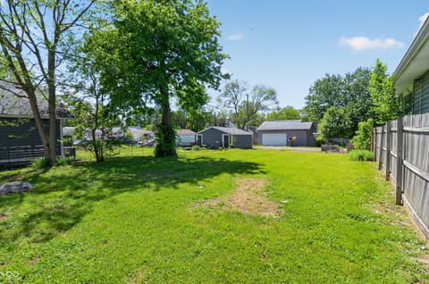 Yard at 366 S Grand Avenue, Indianapolis, IN