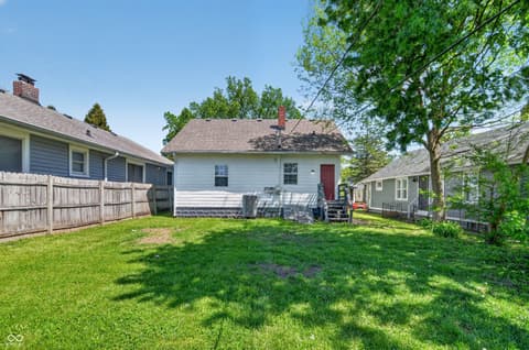 Backyard at 366 S Grand Avenue, Indianapolis, IN