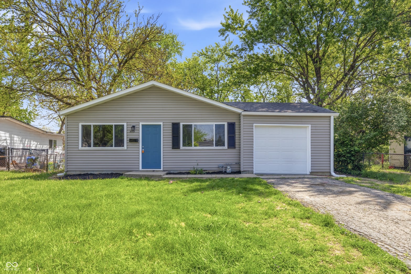 Front exterior at 3113 N Bancroft Street, Indianapolis, IN