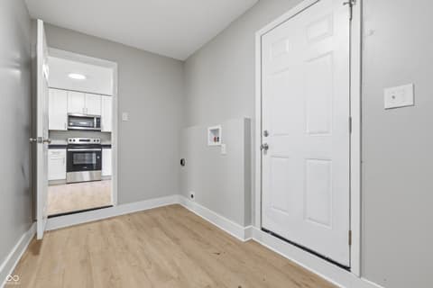 Laundry room at 3113 N Bancroft Street, Indianapolis, IN