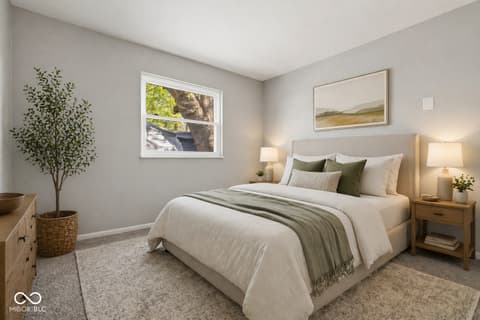 Bedroom at 3113 N Bancroft Street, Indianapolis, IN