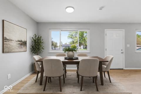 Dining room at 3113 N Bancroft Street, Indianapolis, IN