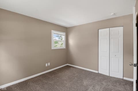 Bedroom at 9901 Strathmore Court, Indianapolis, IN