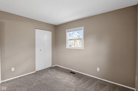 Bedroom at 9901 Strathmore Court, Indianapolis, IN