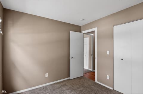 Bedroom at 9901 Strathmore Court, Indianapolis, IN