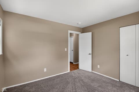 Bedroom at 9901 Strathmore Court, Indianapolis, IN