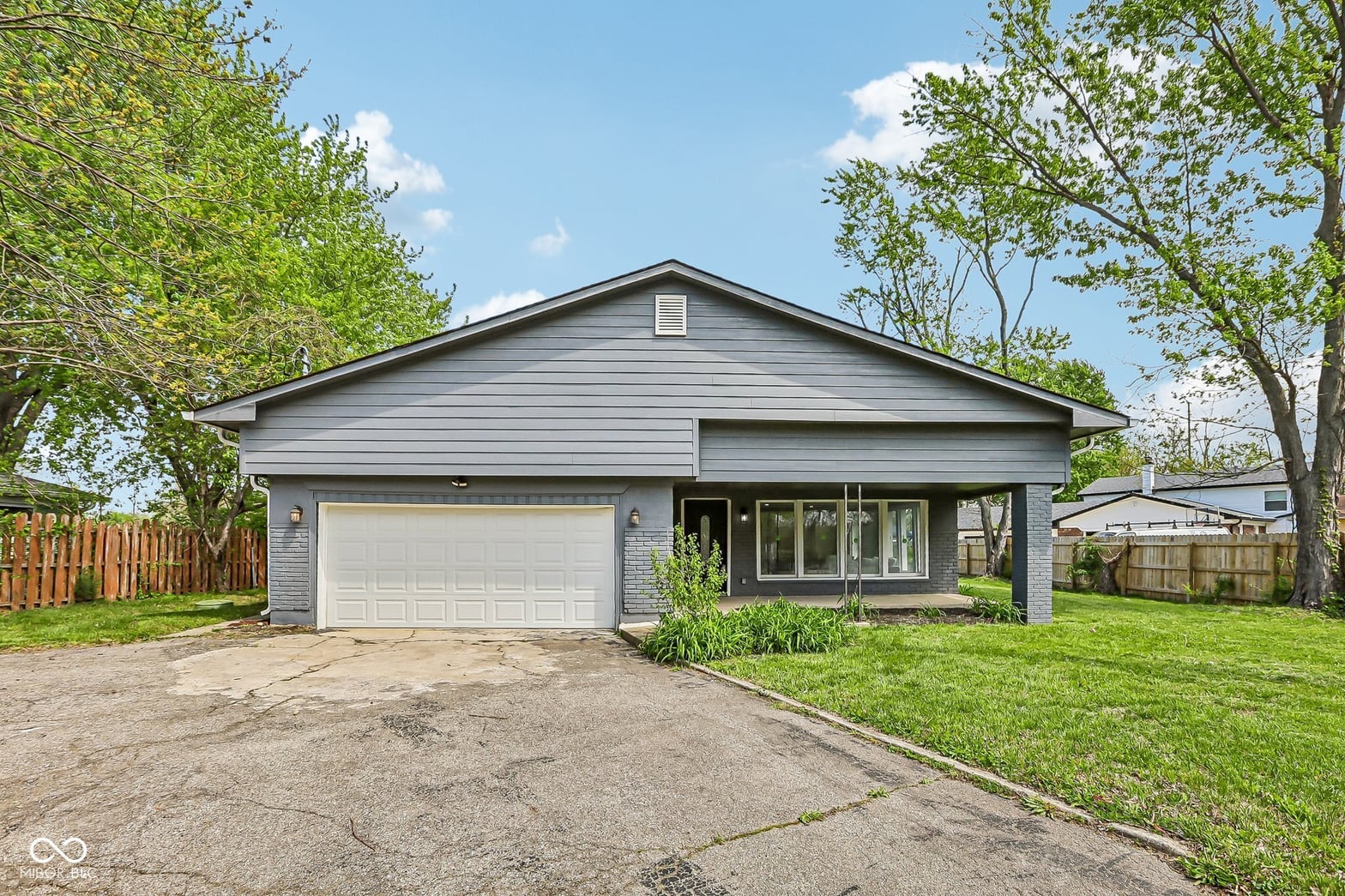 Front exterior at 6233 Lafayette Road, Indianapolis, IN