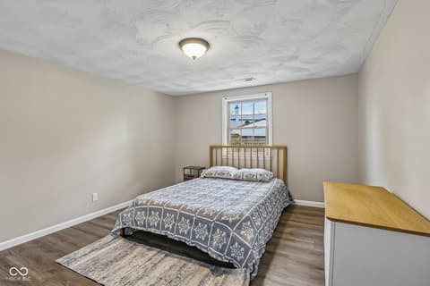 Bedroom at 6233 Lafayette Road, Indianapolis, IN