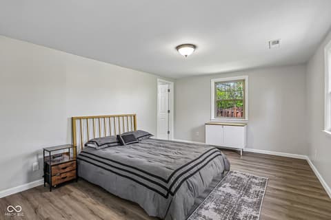 Bedroom at 6233 Lafayette Road, Indianapolis, IN