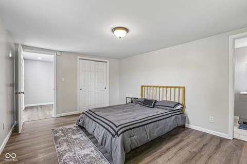 Bedroom at 6233 Lafayette Road, Indianapolis, IN
