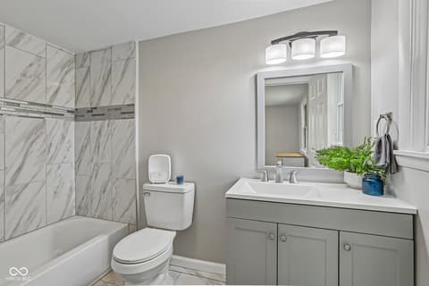 Bathroom at 6233 Lafayette Road, Indianapolis, IN