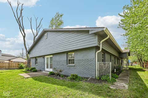 Front exterior at 6233 Lafayette Road, Indianapolis, IN