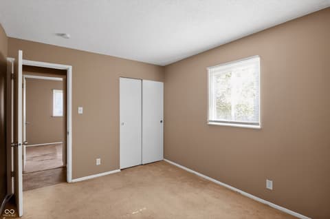 Bedroom at 7840 Bellwood Drive, Indianapolis, IN