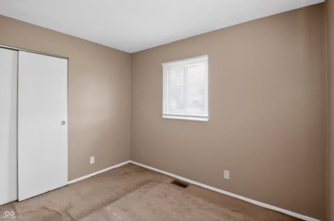 Bedroom at 7840 Bellwood Drive, Indianapolis, IN