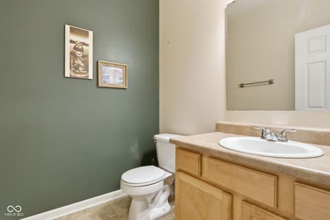 Bathroom at 4137 Hennessey Drive, Plainfield, IN