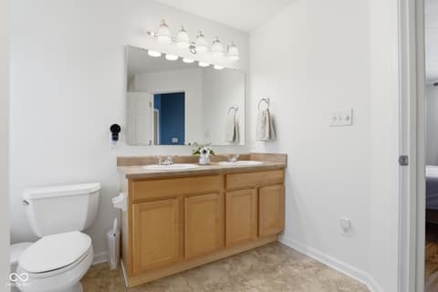 Bathroom at 4137 Hennessey Drive, Plainfield, IN