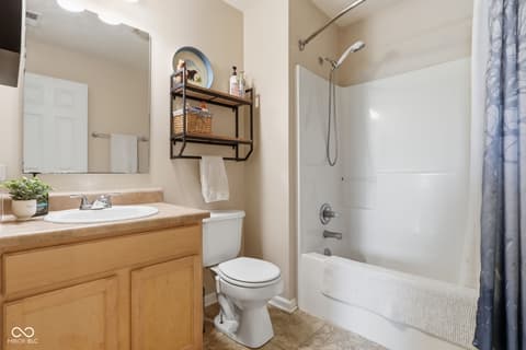 Bathroom at 4137 Hennessey Drive, Plainfield, IN
