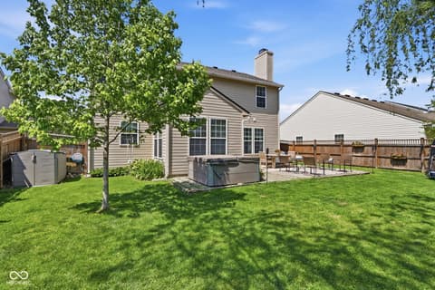Yard at 4137 Hennessey Drive, Plainfield, IN