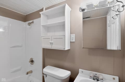 Bathroom at 1026 E Third Street, Greenfield, IN