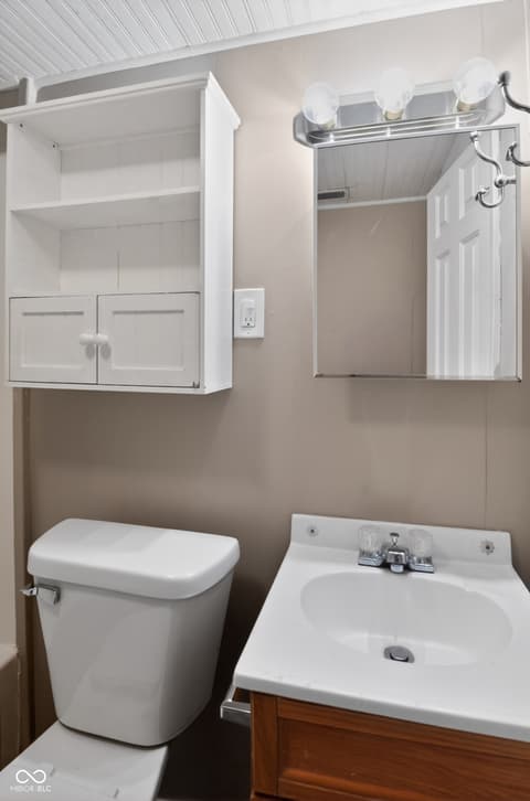 Bathroom at 1026 E Third Street, Greenfield, IN