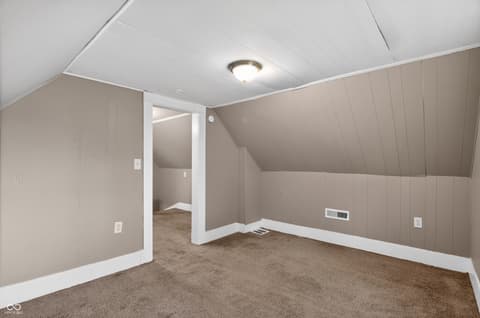 Bonus room at 1026 E Third Street, Greenfield, IN