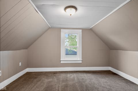 Bonus room at 1026 E Third Street, Greenfield, IN