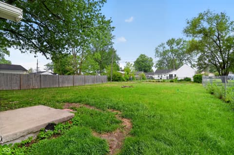 Yard at 1026 E Third Street, Greenfield, IN