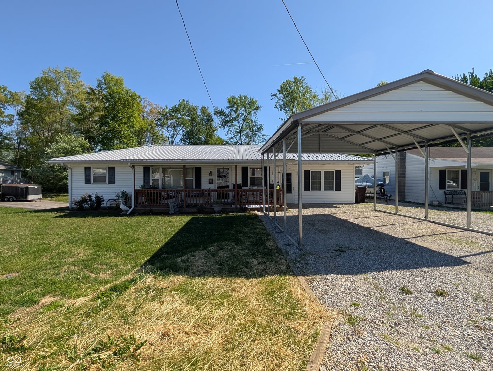 Front exterior at 201 Davis Street, North Vernon, IN