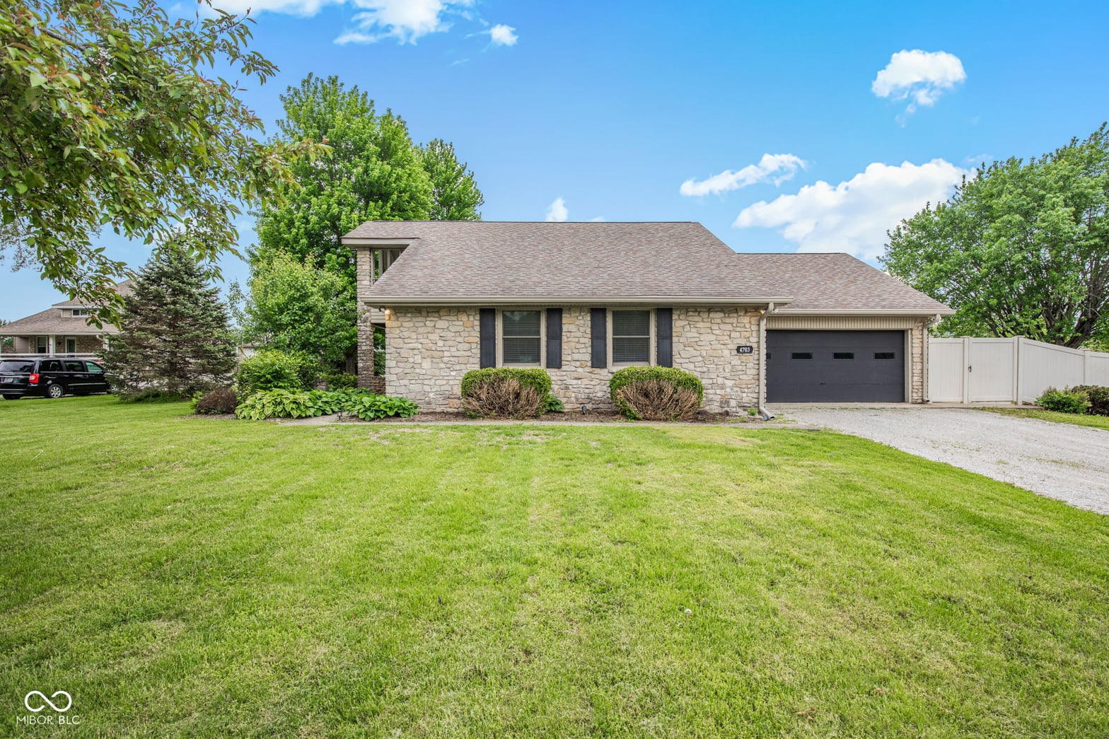 Front exterior at 4703 W 1200 N, Knightstown, IN